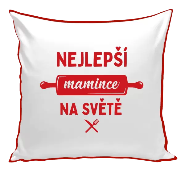 Polštář Nejlepší mamince na světě - váleček