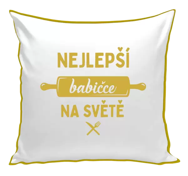 Polštář Nejlepší babičce na světě - váleček