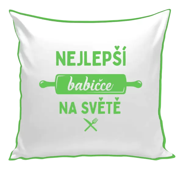 Polštář Nejlepší babičce na světě - váleček
