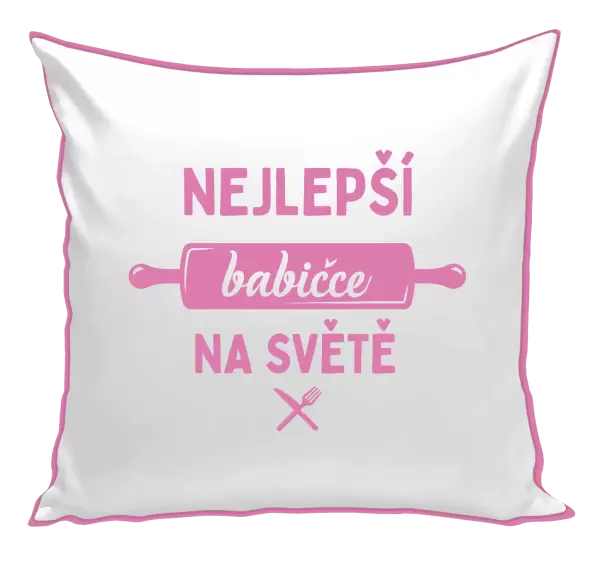 Polštář Nejlepší babičce na světě - váleček