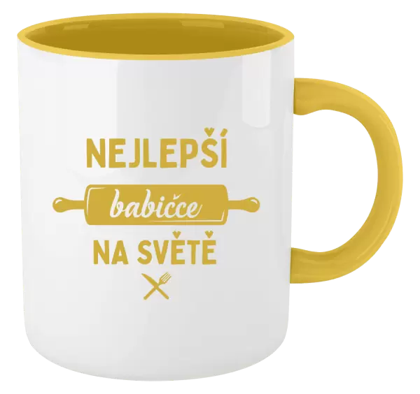 Hrnek Nejlepší babičce na světě - váleček