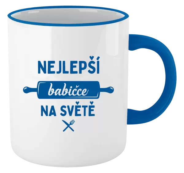 Hrnek Nejlepší babičce na světě - váleček