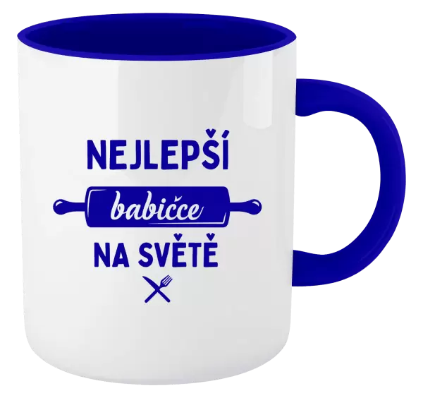Hrnek Nejlepší babičce na světě - váleček
