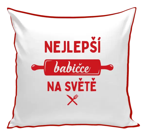Polštář Nejlepší babičce na světě - váleček
