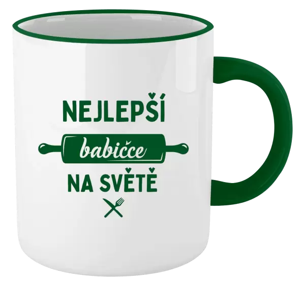 Hrnek Nejlepší babičce na světě - váleček