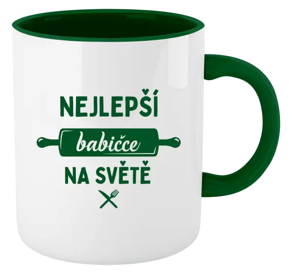 Hrnek Nejlepší babičce na světě - váleček