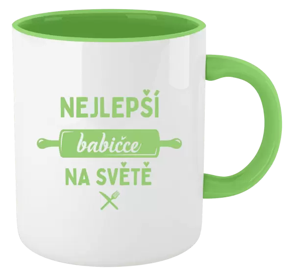 Hrnek Nejlepší babičce na světě - váleček