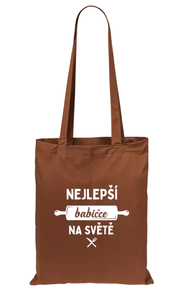 Látková taška Nejlepší babičce na světě - váleček