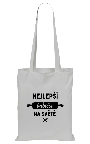 Látková taška Nejlepší babičce na světě - váleček