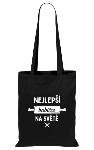 Látková taška Nejlepší babičce na světě - váleček