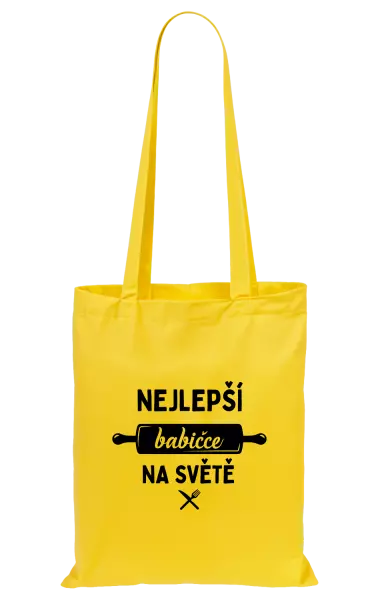 Látková taška Nejlepší babičce na světě - váleček