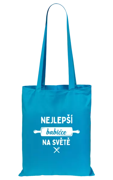 Látková taška Nejlepší babičce na světě - váleček