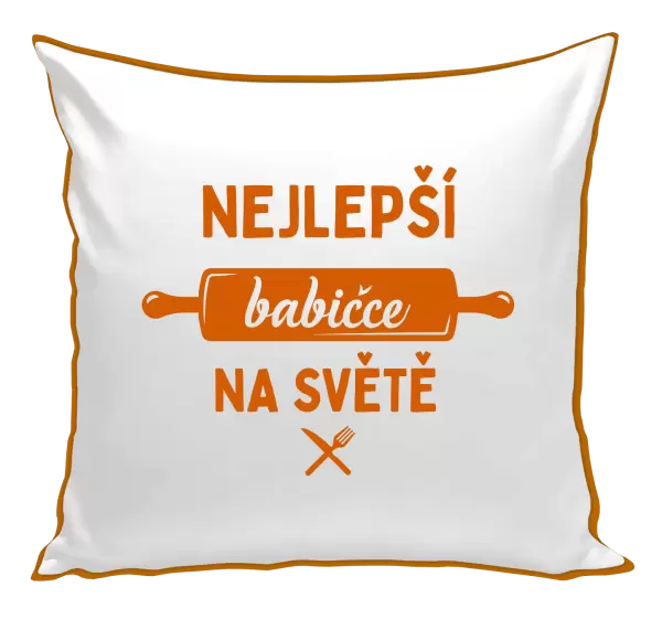 Polštář Nejlepší babičce na světě - váleček