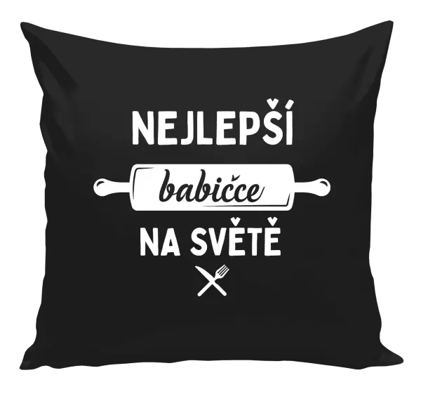 Polštář Nejlepší babičce na světě - váleček