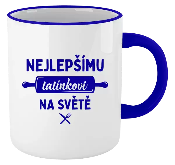 Hrnek Nejlepšímu tatínkovi na světě - váleček