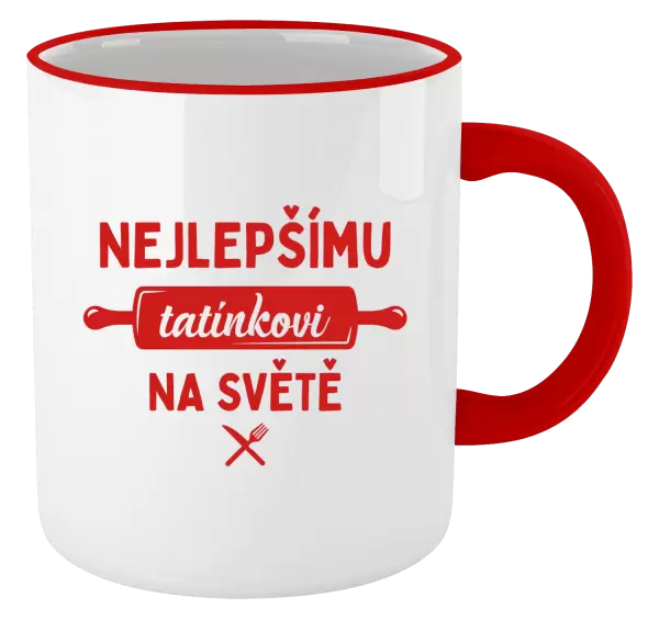 Hrnek Nejlepšímu tatínkovi na světě - váleček