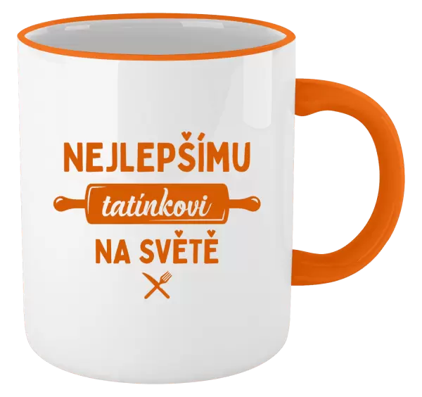 Hrnek Nejlepšímu tatínkovi na světě - váleček