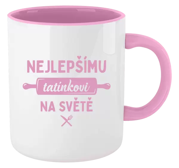 Hrnek Nejlepšímu tatínkovi na světě - váleček