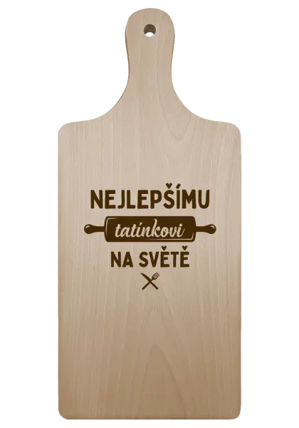 Prkénko Nejlepšímu tatínkovi na světě - váleček