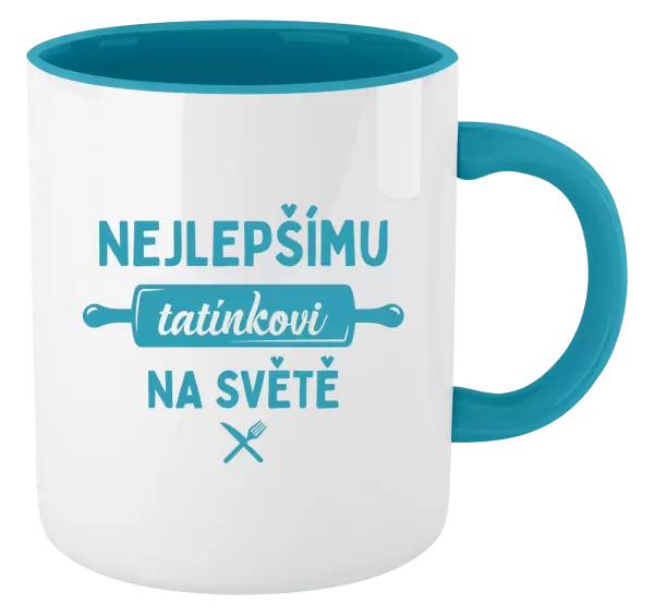 Hrnek Nejlepšímu tatínkovi na světě - váleček