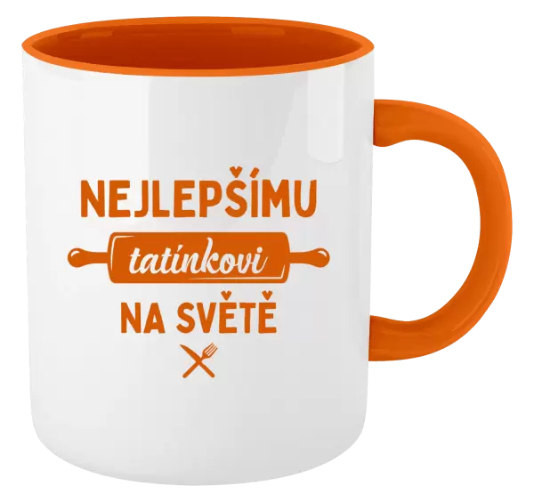 Hrnek Nejlepšímu tatínkovi na světě - váleček