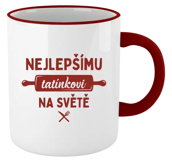 Hrnek Nejlepšímu tatínkovi na světě - váleček