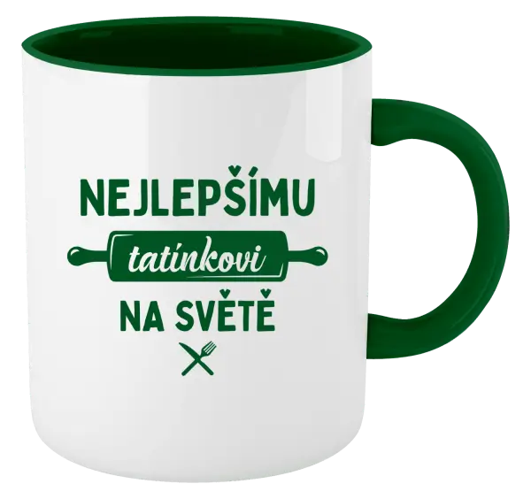 Hrnek Nejlepšímu tatínkovi na světě - váleček