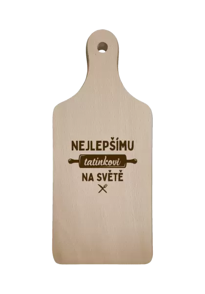 Prkénko Nejlepšímu tatínkovi na světě - váleček