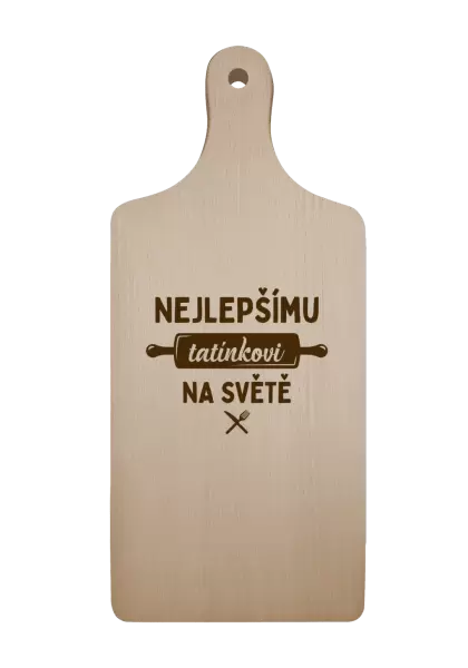 Prkénko Nejlepšímu tatínkovi na světě - váleček