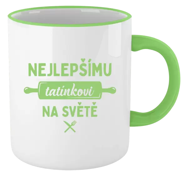Hrnek Nejlepšímu tatínkovi na světě - váleček