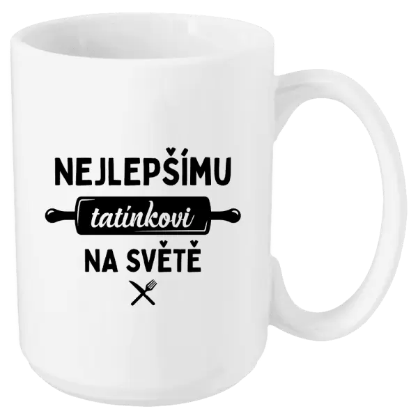 Hrnek Nejlepšímu tatínkovi na světě - váleček