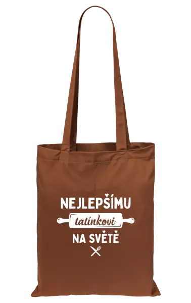 Látková taška Nejlepšímu tatínkovi na světě - váleček