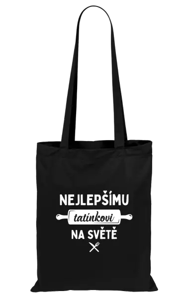 Látková taška Nejlepšímu tatínkovi na světě - váleček