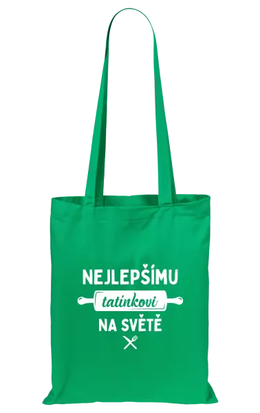 Látková taška Nejlepšímu tatínkovi na světě - váleček