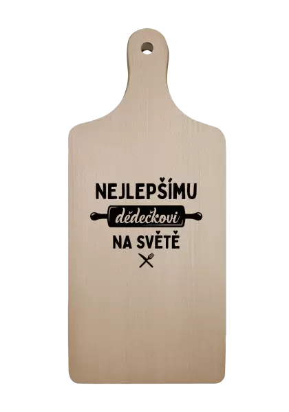 Prkénko Nejlepšímu dědečkovi na světě - váleček