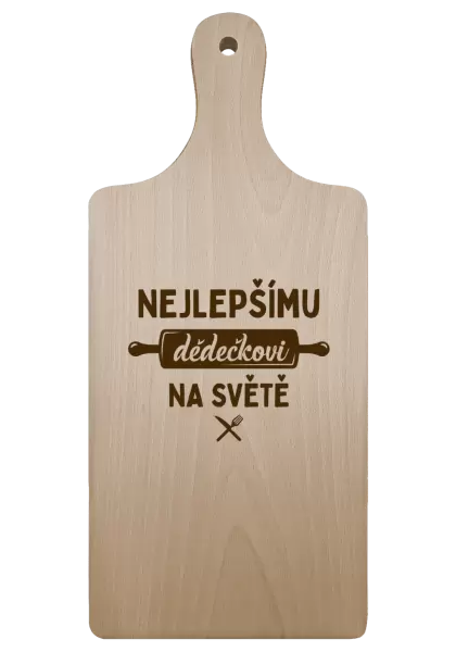 Prkénko Nejlepšímu dědečkovi na světě - váleček