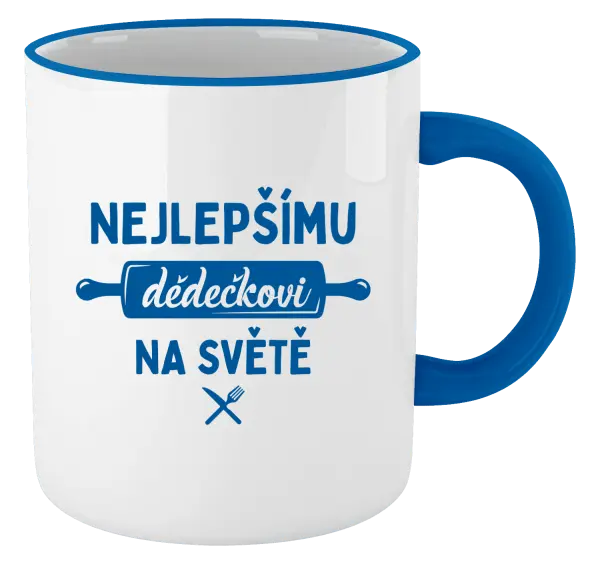 Hrnek Nejlepšímu dědečkovi na světě - váleček