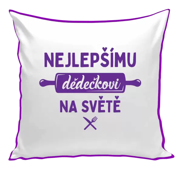 Polštář Nejlepšímu dědečkovi na světě - váleček