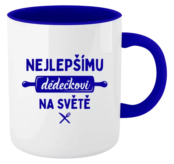 Hrnek Nejlepšímu dědečkovi na světě - váleček