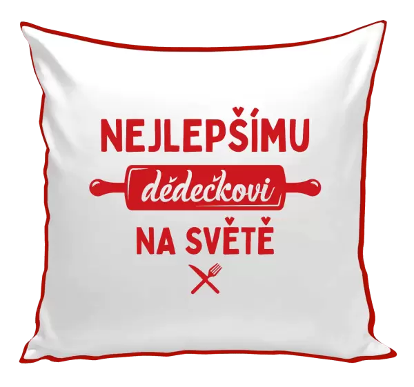 Polštář Nejlepšímu dědečkovi na světě - váleček