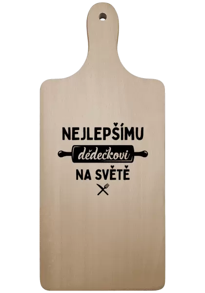 Prkénko Nejlepšímu dědečkovi na světě - váleček