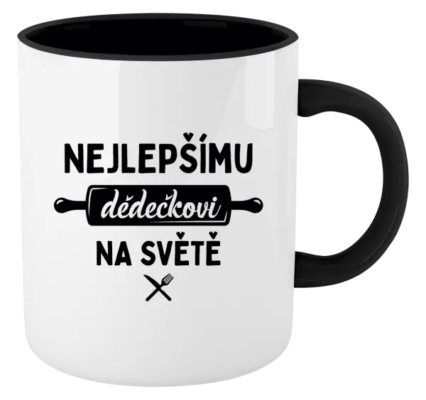 Hrnek Nejlepšímu dědečkovi na světě - váleček