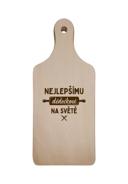 Prkénko Nejlepšímu dědečkovi na světě - váleček