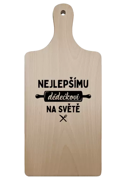 Prkénko Nejlepšímu dědečkovi na světě - váleček