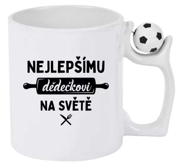 Hrnek Nejlepšímu dědečkovi na světě - váleček