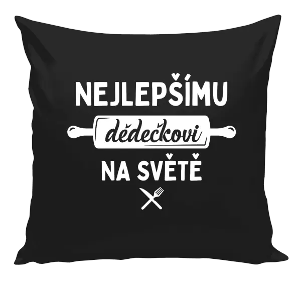 Polštář Nejlepšímu dědečkovi na světě - váleček