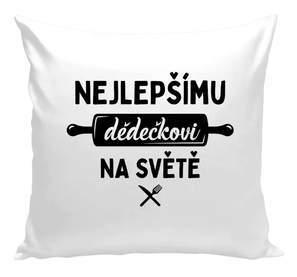 Polštář Nejlepšímu dědečkovi na světě - váleček
