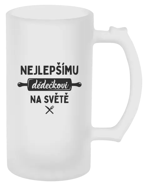 Půllitr Nejlepšímu dědečkovi na světě - váleček