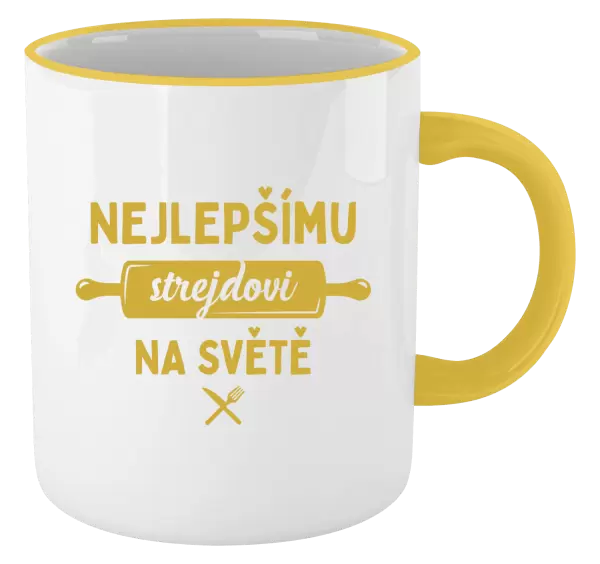 Hrnek Nejlepšímu strejdovi na světě - váleček