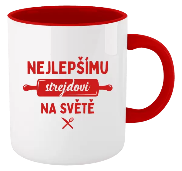 Hrnek Nejlepšímu strejdovi na světě - váleček